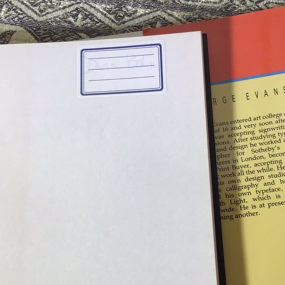 An Introduction to Calligraphy vintage lrg hardcover book 1987 George Evans - Picture 6 of 11